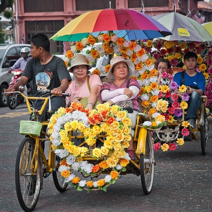 Tricycles à touristes