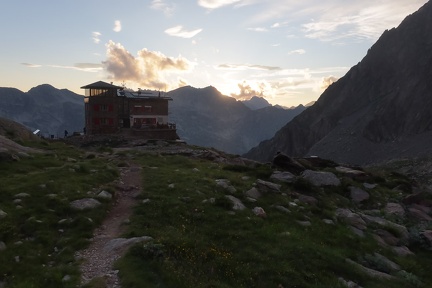 Argentera par le refuge Remondino, depuis le Boreon