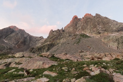 Argentera par le refuge Remondino, depuis le Boreon