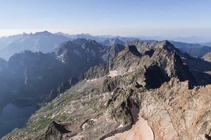 Argentera par le refuge Remondino, depuis le Boreon