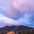 Bivouac au-dessus du Lac des neuf couleurs