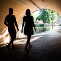 Promenade sur les quais de l'Ill