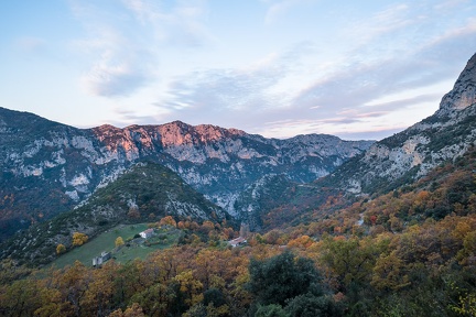 L'automne dans les Gorges