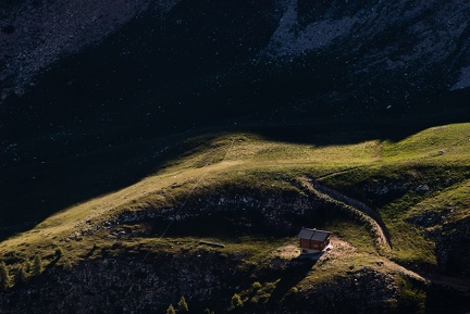 Le Piolit en traversée par l'Aiguillette