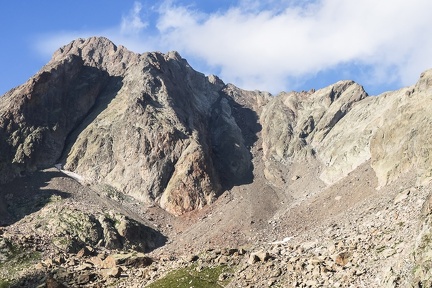 Argentera par le refuge Remondino, depuis le Boreon