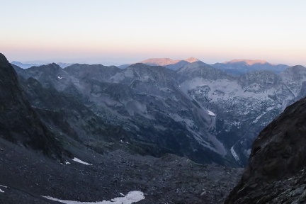 Argentera par le refuge Remondino, depuis le Boreon