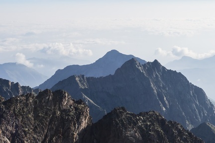 Argentera par le refuge Remondino, depuis le Boreon