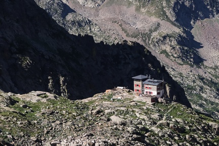 Argentera par le refuge Remondino, depuis le Boreon