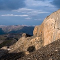 En montant vers la Mortice Sud