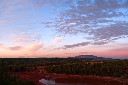 La Sainte au couchant