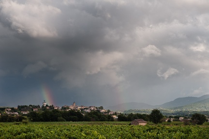 Orages autour de Sainte-Victoire