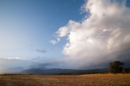 Orages autour de Sainte-Victoire