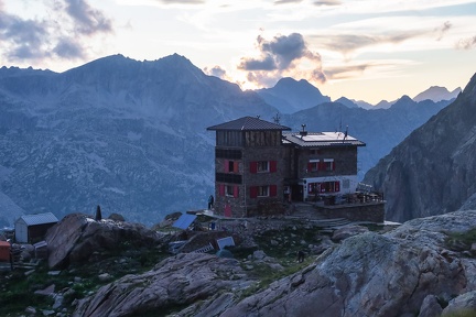 Argentera par le refuge Remondino, depuis le Boreon