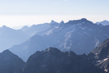 Argentera par le refuge Remondino, depuis le Boreon