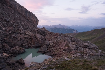 Lac des neuf couleurs