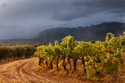 Orages autour de Sainte-Victoire