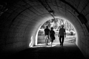 Promenade au bord de l'Ill