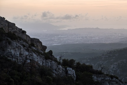 Marseille, depuis la chaîne de l'Etoile