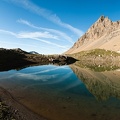 Traversee du lac du Distroit au col des Tourettes