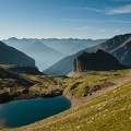 Traversee du lac du Distroit au col des Tourettes