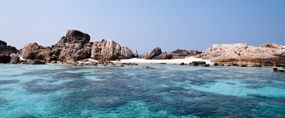 Snorkeling dans les petites iles