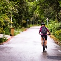 Biking in the rain