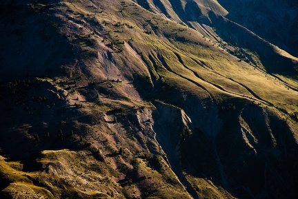 Le Piolit en traversée par l'Aiguillette