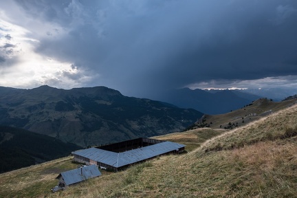 Orage à la bergerie des Couniets