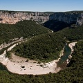 Les Gorges de l'Ardèche en canoë