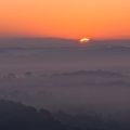 Lever de soleil sur le Pays d'Aix