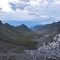 Au col de Serenne, vers le vallon Laugier