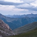 Au col de Serenne, vers la vallée de l'Ubaye