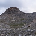 En montant vers la Mortice Sud