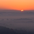 Lever de soleil sur le Pays d'Aix