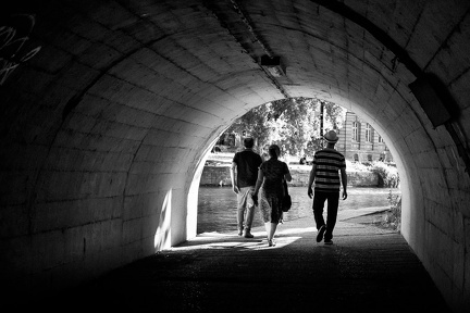 Promenade au bord de l'Ill