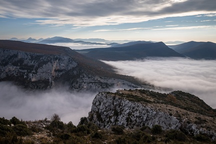 L'automne dans les Gorges