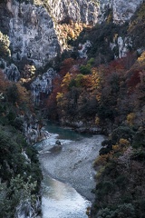 L'automne dans les Gorges