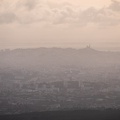 Marseille en contrejour, depuis la chaîne de l'Etoile