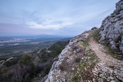 Coucher de soleil au Pilon du Roy