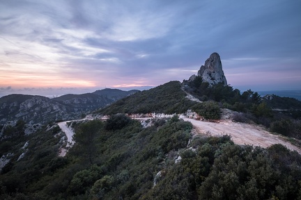 Coucher de soleil au Pilon du Roy