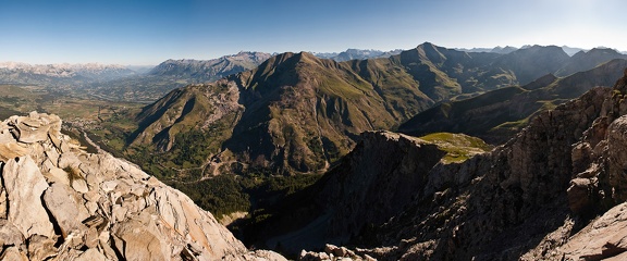 Le Piolit en traversée par l'Aiguillette