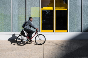 A bicyclette