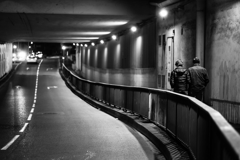 Dans le tunnel