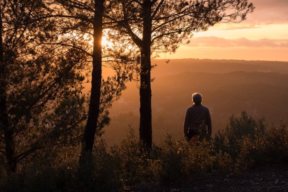 Méditation, Soleil couchant