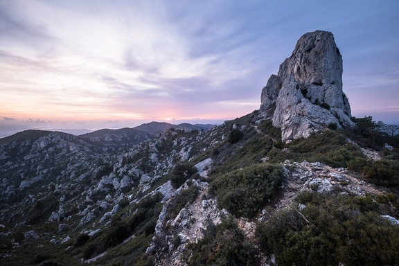 Coucher de soleil au Pilon du Roy