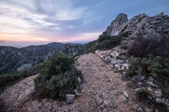 Coucher de soleil au Pilon du Roy