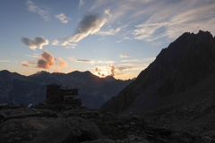 Argentera par le refuge Remondino, depuis le Boreon