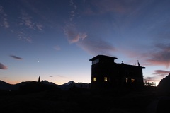 Argentera par le refuge Remondino, depuis le Boreon