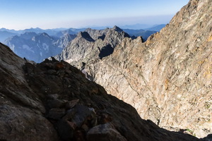 Argentera par le refuge Remondino, depuis le Boreon