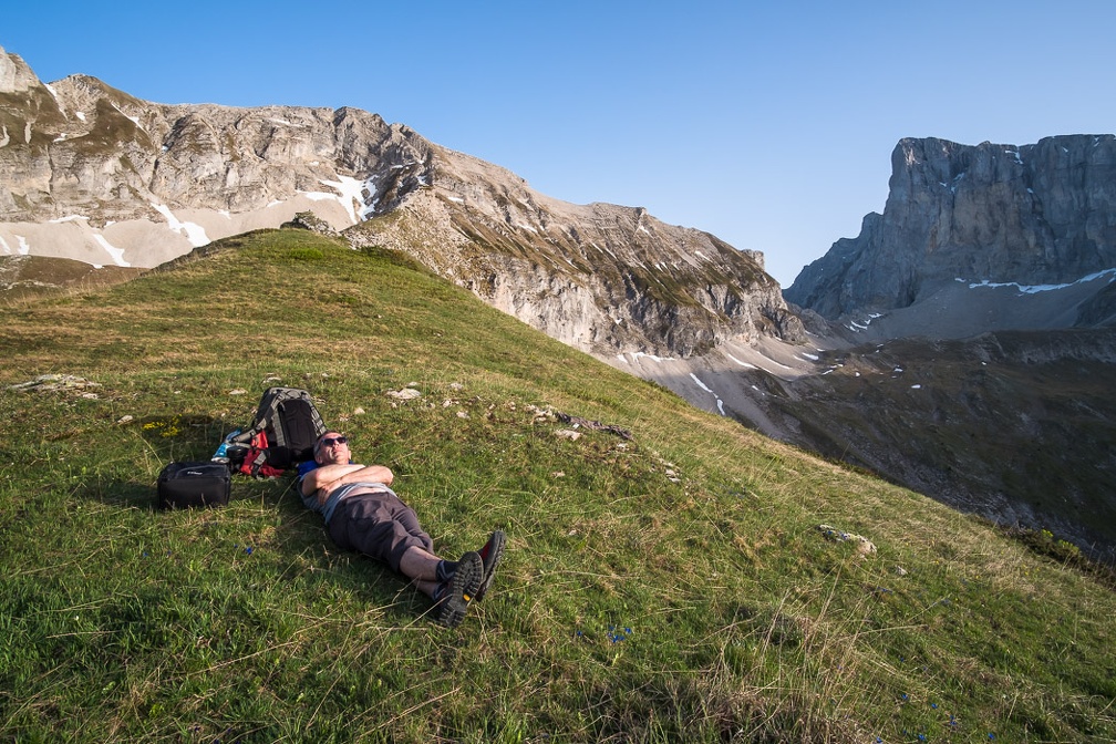 Bivouac et randonnee autour de la Crete d Ane